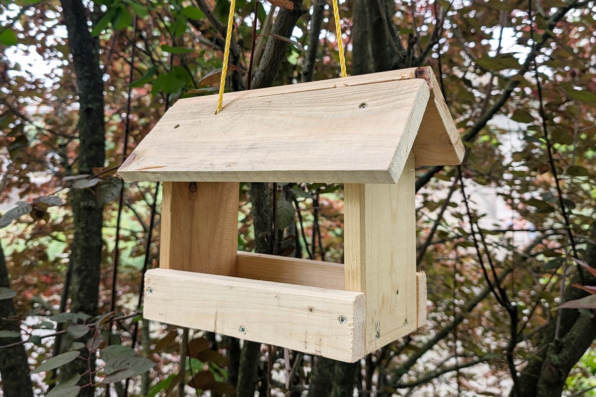 Wald x Würth Futterhaus bauen