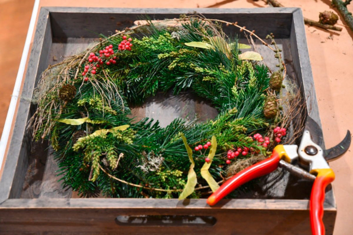 Workshop Adventskranzbinden