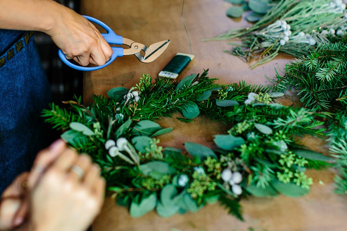 Workshop Adventskranzbinden