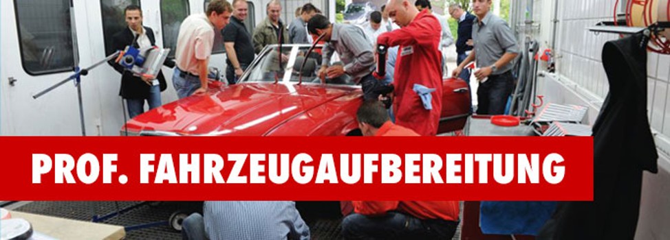 Kundenseminare Fahrzeugaufbereitung