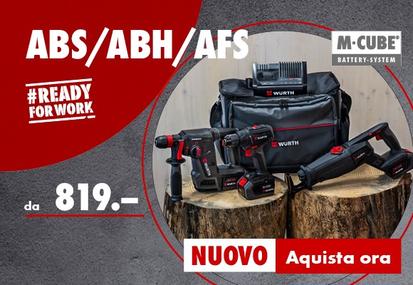 TRIPLE PACKAGE 18 V M-CUBE® ABS/ABH/AFS