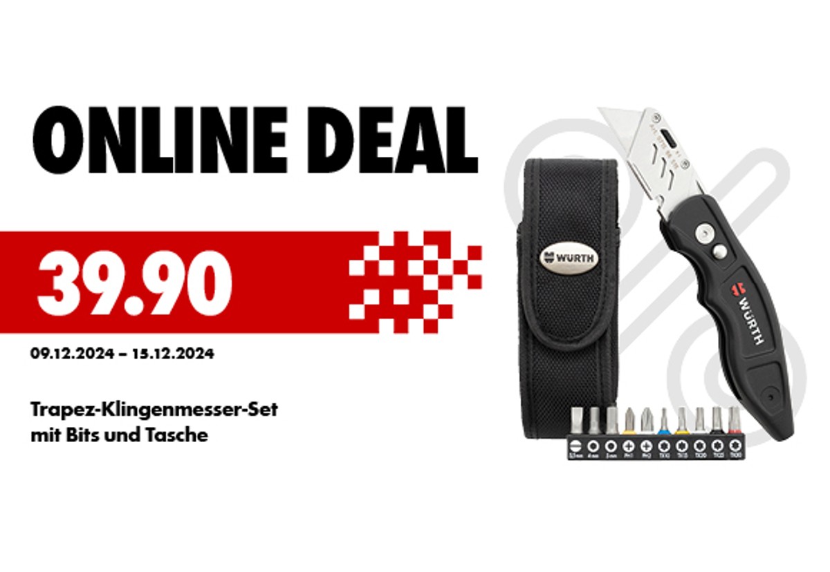 ONLINE DEAL DER WOCHE ONLINE DEAL DER WOCHE