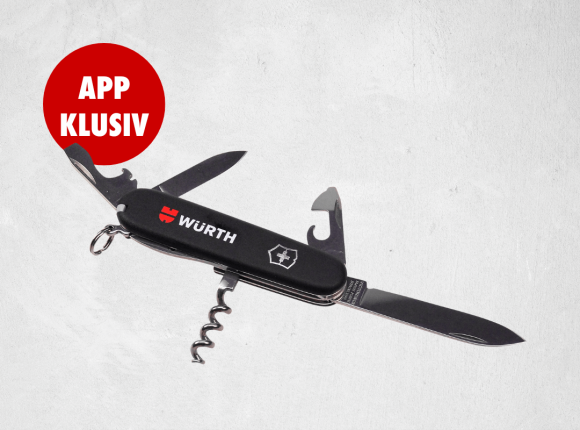 Victorinox Taschenmesser mit Würth Logo