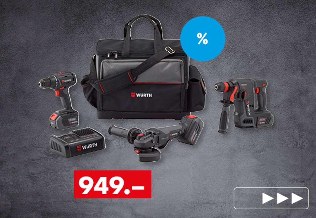 M-CUBE power tool set ABS-1/ABH-1/AWS-1 COMPACT