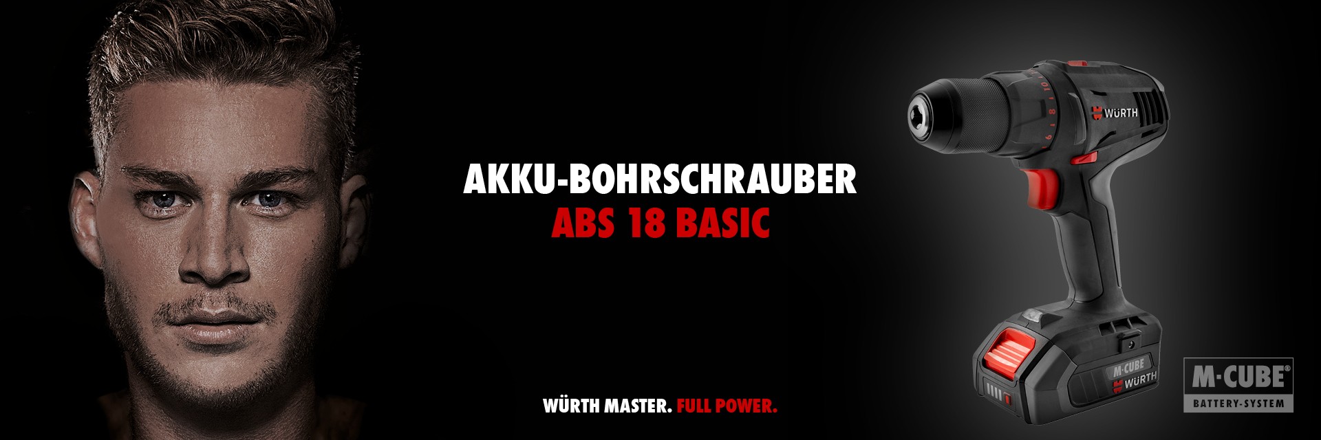 Akku-Bohrschrauber ABS 18 Basic