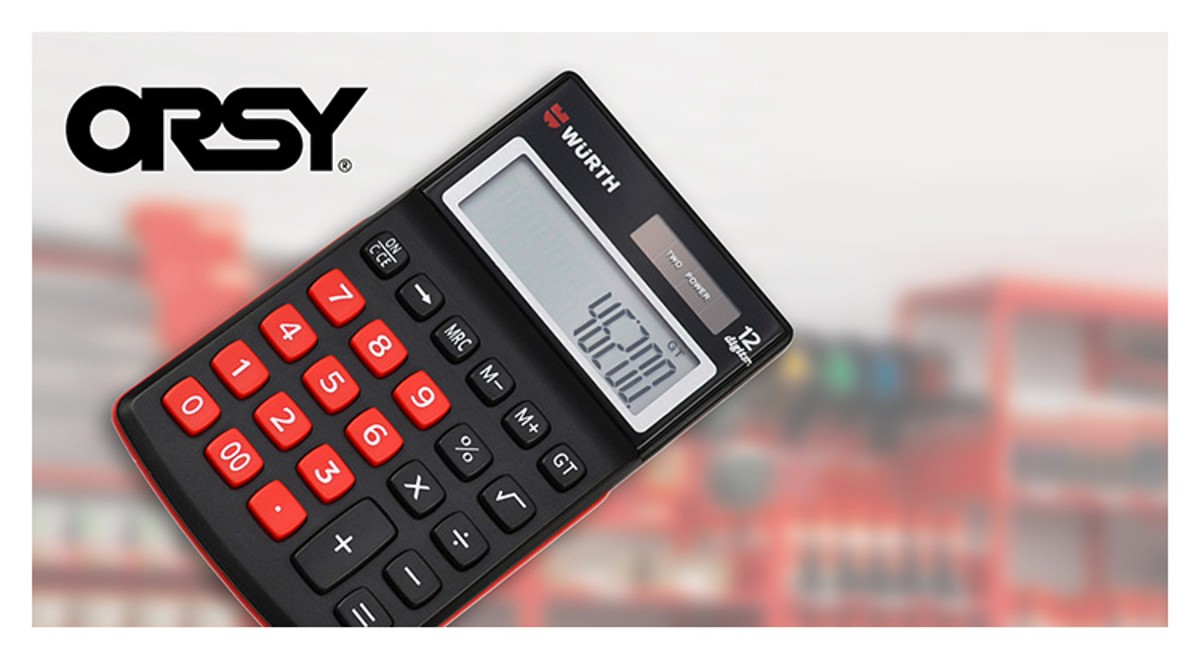 ORSY<sup>®</sup> Calculateur de coûts