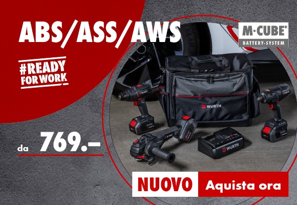 TRIPLE PACKAGE 18 V M-CUBE® ABS/ASS/AWS