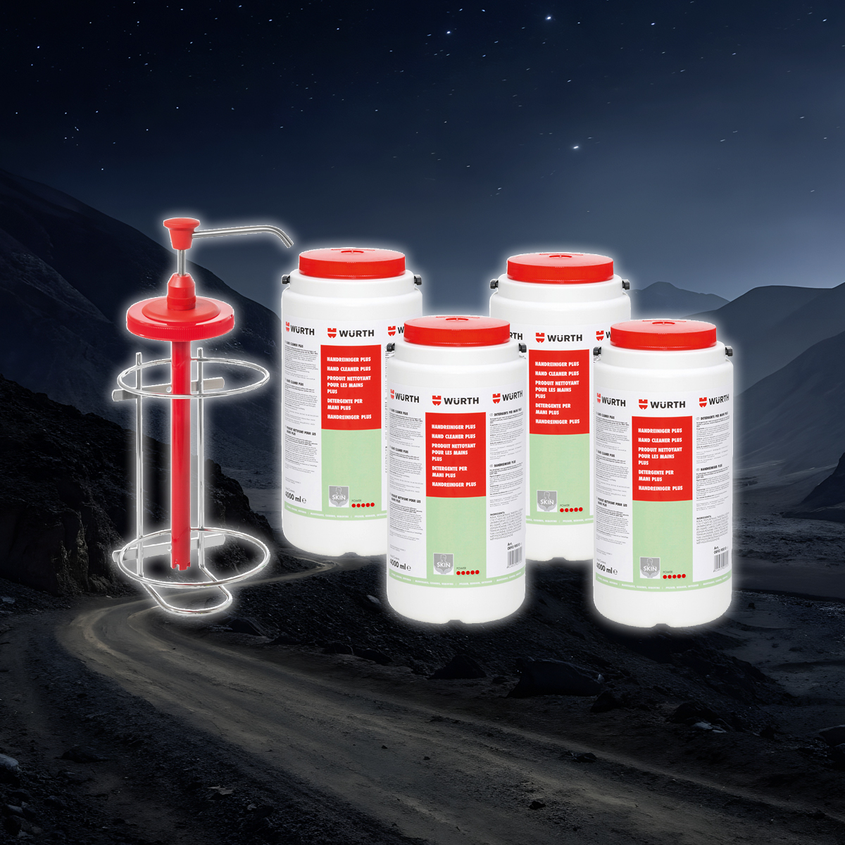 Handreiniger-Set Plus 5-teilig