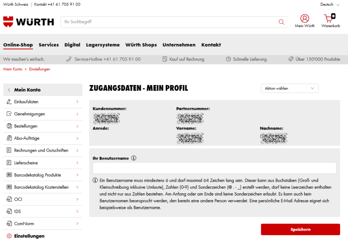 Benutzername
